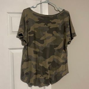 Camo tee